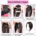 GULALUUK Real Human Hair Topper 10inch Natural Black - 120 Density Swiss Lace Base | UK Hair Pieces for Women - Buy Online on GoSupps.com