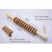 Hovom Colombian Wood Therapy Lymphatic Drainage Massager - Anti-Cellulite Roller Tool for Muscle Release and Cellulite Reduction - Buy Online on GoSupps.com