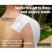 30ft Self Adhesive Gauze Bandage Roll | Medical Stretch Wrap Tape - Sports Turf Body Tape for Knee Feet & Blister Wound Care | Cohesive Bandage Waterproof Wrap for Football Running & Hiking - Buy Online on GoSupps.com