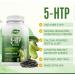 100% Pure 5-HTP Supplement with Calcium Mood Stress & Sleep Support for Adults | 60 Capsules | Neurotransmitter Formula - Buy Online on GoSupps.com