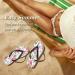 Mnsruu Cat Kitten Rose Flip Flops | XXL Home Hotel Spa & Travel Footwear for Men & Women - International Shipping Available - Buy Online on GoSupps.com