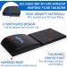 Yes4All Ab Exercise Mat with Tailbone Protecting Pad - Abdominal Wedge Support for Abs Workout - Sit Up Mat with Tailbone Protector - Black - Buy Online on GoSupps.com