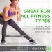 Gaiam Restore Mini Band Kit - Set of 3 Light, Medium, Heavy Lower Body Loop Resistance Bands for Legs and Booty Exercises - 12 x 2 Bands - Buy Online on GoSupps.com