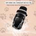 Fanshiontide Waterproof Dog Shoes Dog Boots Anti-Slip Dogs Paw Shoes Adjustable Straps Paw Protectors for Small Medium Dogs Indoor Outdoor Walking 4pcs XL - Buy Online on GoSupps.com