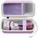 Case Compatible with Panasonic ES2207P/ ES2216PC/ ES2291D Electric Shaver for Women Cordless 3 Blade Razor Pop-Up Trimmer Close Curves. Ladies Shave Razors Holder Fits for Charger -Purple (Box Only)