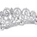 BABEYOND Vintage Crystal Queen Crown Tiara | Rhinestone Wedding Princess Headband - Buy Online on GoSupps.com