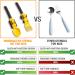 Dinneractive Construction Themed Utensil Set for Kids - 2-Piece Fork and Spoon for Toddlers - Yellow Theme - Buy Online on GoSupps.com