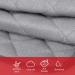 Non-Slip Bamboo Terry Waterproof Changing Pad Liner - 3 Pack 14 x 27 - Grey - Buy Online on GoSupps.com