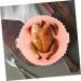 LABRIMP Silicone Baking Mat Silicone Baking Pan Reusable Air Fryers Multipurpose Baking Pan Grill Pan Liner Pink 20X20X5CM - Buy Online on GoSupps.com