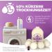 Eco-Friendly Drying Balls with Lavender Oil - 6 Natural Wool Dryer Balls for Down Jackets | Fabric Softener | New Zealand Wool - Buy Online on GoSupps.com