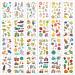 EMOME Kids Temporary Arm Tattoo Sleeves - 66 Sheets Space, Donut, Mermaid Themes - Birthday Party Favors for Boys & Girls - Buy Online on GoSupps.com