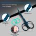 Nail Scissors Toenail Scissors Mustache Face Nose Ears Hair Care Beauty Cuticle Scissors Manicure Pedicure Sharp Curved Blades Professional Scissors for Men Women 3.7 - Buy Online on GoSupps.com