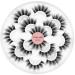 Veleasha Natural Look Fluffy False Eyelashes - Faux Mink Soft Volume Handmade Eye Lashes - 2 Sets Pack - Buy Online on GoSupps.com