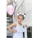 DEEKA 16 PCS White 4 Inch Hand-made Hair Bow Grosgrain Ribbon Alligator Clips for Girls - Buy Online on GoSupps.com