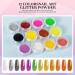 Professional Acrylic Nail Kit for Beginners - 12 Glitter Powders & Essential Tools for DIY Nail Art - Buy Online on GoSupps.com