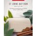 St. John Bay Rum Soap Bar 7 oz - Triple-Milled Men's Soap with Olive Oil & Glycerine | USA Made Luxury Body Soap for Men - Buy Online on GoSupps.com