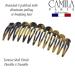 Camila Paris French Twist Side Comb CP2871/2 - Small Rounded Tokio Hair Clip, Strong Hold for Women's Up-Dos - Made in France - Buy Online on GoSupps.com
