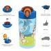 Zak Designs Bluey Kids 16oz 2pc Leak-Proof Water Bottle Set with Spout Cover and Carrying Loop - Durable Plastic Design for Travel - Bluey Bottle 2pk - Pack of 1 - Buy Online on GoSupps.com