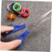 Shop PopetPop Silicone Scissor Finger Rings - 9pcs Colorful Inserts for Precision Cutting | Ideal for Animal Grooming & Crafting - Buy Online on GoSupps.com