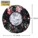 KimKSlay Satin Bonnet for Women - Black Flowers - Double Layer - Adjustable Cap for Long Hair, Braids, Dreadlocks, Curly Hair - Buy Online on GoSupps.com
