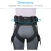 Reaqer Multifunctional Transfer Belt with Metal Buckle & Leg Ring | Nursing Safety Device for Seniors & Handicapped - International Shipping Available - Buy Online on GoSupps.com