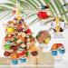 Mymulike Bird Toys for Parrots | Natural Corn on the Cob Accessories for Budgies & Large Parrots - Buy Online on GoSupps.com