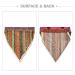 Shop Awaytr Elastic Hair Bands - Flower Pattern Chiffon Headbands with Clips | Pack of 3 | Stylish & Versatile Hair Scarves - Buy Online on GoSupps.com