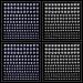1320 Pcs 8 Sheets Rhinestone Stickers 3/4/5/6 mm Self Adhesive Rhinestones Gems for Face Eyes Makeup Hair Body (Clear  AB Color) single rhinestone (3/4/5/6 mm)