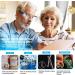 Magnifying Glasses with LED Light Big Zoom Vision Reading Glasses Eyewear Rechargeable 160% Magnification Eyeglasses Hands Free for Reading Hobbies and Close Work Black - Buy Online on GoSupps.com