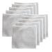 Multipurpose Wire Dishwashing Rags for Wet and Dry Double Layer Reusable Cleaning Cloths Dish for Pan Pot Dish Stovetop Kitchen Household (Silver 10PCS)