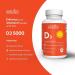 Kaitamin Vitamin D3 5000 IU Supplement (120 Capsules) for Bone, Joint, Teeth, Muscle & Immune Health - Easy to Swallow - Buy Online on GoSupps.com
