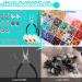 Selizo Jewelry Making Kit for Adults Women - 1660Pcs Crystal Bead Ring Maker Set with 28 Colors - DIY Jewelry Making Supplies - Buy Online on GoSupps.com