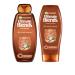L'Or al Garnier Ultimate Blends Shampoo and caring rinse set stylish buildup with coconut oil and cocoa butter for elegant smooth and frizzfree hair 360 ml