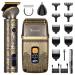 T-Blade Hair Trimmers & Electric Shavers for Men Foil Shaver Beard Trimmer Men's Grooming Kit with Triple Blades Cordless