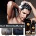Guys Natural Darkening Beard Shampoo Black Beard Dye for Men Beard Hair Dye Color Shampoo Men Long Lasting Beard Blackening Shampoo Beard Dye Shampoo Beard Colouring for Men Mens Beard Dye Black 20ML - Buy Online on GoSupps.com