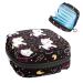 Anna Cowper Galaxy Unicorn Horse Astronaur Spaces Planet Sanitary Napkin Storage Bag Feminine Menstrual Cup Pouches Nursing Pad Holder Tampon Bags Portable Period Bag for Women Teen Girls 1Pcs Multi-colored 18