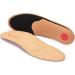 ORTRI Orthopedic Leather Insoles for Sweaty Feet | Size 35-46 (43) - Comfortable Foot Support - Buy Online on GoSupps.com
