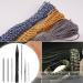 Muye 7 Pack Marlin Spike Paracord Stitching Kit | Lacing Needles & Smoothing Tool | Ideal for Leather Weaving & Paracord Bracelet | Storage Case Included - Buy Online on GoSupps.com