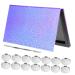 Palette Maquillage Magn tique Vide Capacit Spacieuse avec Petits Plateaux M talliques et Raclette Support Fard Paupi res pour Maquilleurs Professionnels et Particuliers