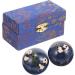 Healeved 2pcs Small Hand Massage Balls - Palm Rolling Massage Balls for Elderly - Improve Hand Strength & Relaxation - Buy Online on GoSupps.com