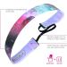 Sweaty Bands Women's Non-Slip Velvet-Lined Headband - Galaxy Print | Workout Hairband - Buy Online on GoSupps.com