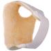 Rolyan - 79515 Palm Protector for Left Hand, Left Handed Glove for Finger Contracture Prevention, Comfortable Hand Cushion with Soft Sherpa Lining and Palm Pad to Prevent Hand Contractures Standard Glove Left Hand