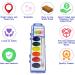 Color Swell 36 Set Bulk Watercolor Paint Pack with Wood Brushes - 8 Colors, Washable, Perfect for Kids, Classroom, Parties - All Ages - Buy Online on GoSupps.com