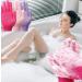 TINTAO Exfoliating Bath Gloves | Body Scrub Gloves for Spa & Shower | Skin Massage & Exfoliation | #W101 (Colored 01 - Buy Online on GoSupps.com