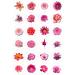 24 edible PRE CUT flowers kids childrens party decorations Wafer Paper Cupcake Fairy Cake Toppers - Buy Online on GoSupps.com
