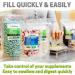 XPRS Nutra Size 3 Empty Capsules - 100 Count | Clear Vegan Capsules for DIY Vegetable Filling | Vegetarian Empty Pill Capsules - Capsules Express - Buy Online on GoSupps.com