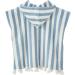 Buy Vertbaudet ko-Tex Baby Bath Poncho 24-36 Months - Soft Blue | Eco-Friendly Bathwear for Toddlers - International Shipping Available - Buy Online on GoSupps.com