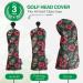 VIXYN Golf Club Covers - 3 Pack Pineapple Skull Design for Driver, Woods, and Hybrid Clubs - Buy Online on GoSupps.com