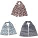 Muloo Adult Bib Scarf Reusable Clothing Protector Daily Eating Aids Accessories Dining Scarf for Elderly Disabled Women Men - Buy Online on GoSupps.com