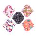 Heallily ladies tie 5pcs charcoal menstruation pads cloth suckf Sanita Pads Panty Liner regularly heavy 16. 5cm menstrual pad